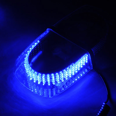 25W 240 LED Vehicle Roof Top Emergency Hazard Warning Strobe Light, Blue Light - Warning Lights by PMC Jewellery | Online Shopping South Africa | PMC Jewellery | Buy Now Pay Later Mobicred