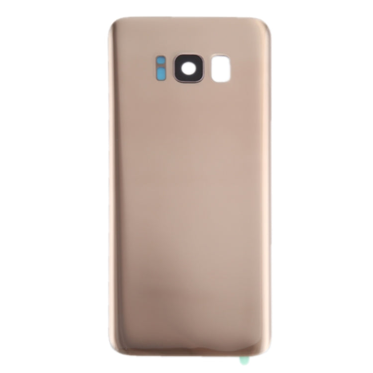 For Galaxy S8+ / G955 Battery Back Cover with Camera Lens Cover & Adhesive (Gold) - free shipping - PMc TechLife - Order now!