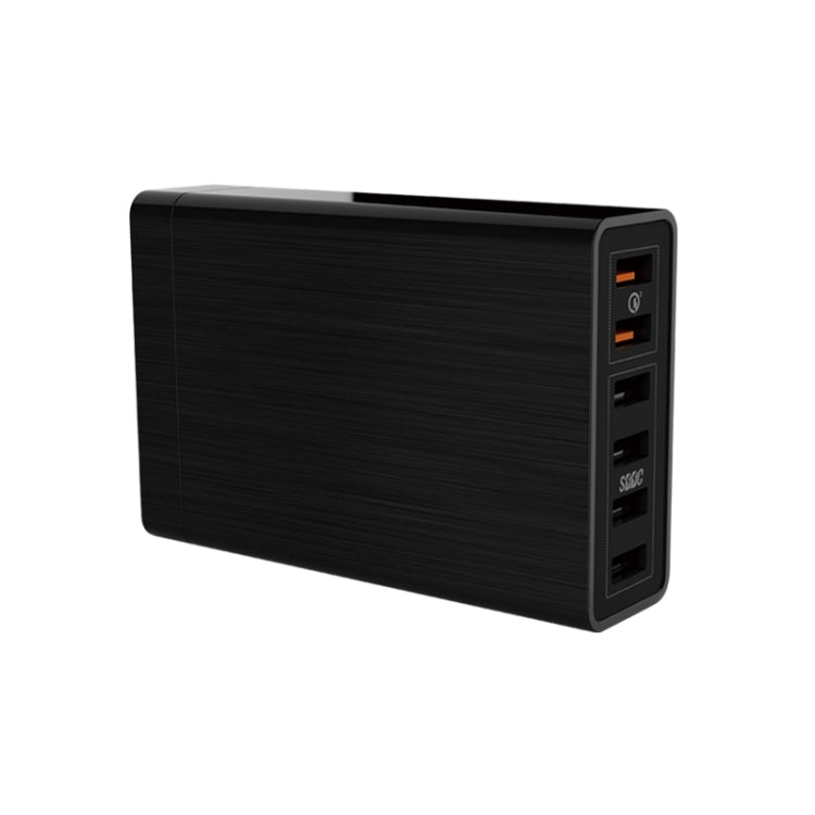 VEDFUN TurboCube D620 Six Ports Quick Charge 3.0 + SDDC Technology USB Charger, EU/US/UK Plug - USB Charger by VEDFUN | Online Shopping South Africa | PMC Jewellery | Buy Now Pay Later Mobicred