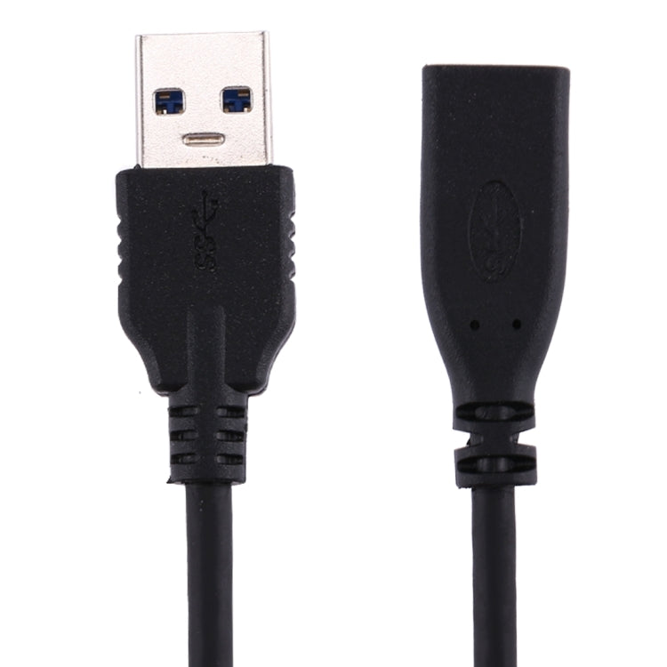 USB 3.0 Male to USB-C / Type-C 3.1 Female Adapter Cable, Cable Length: About 20cm(Black) - USB-C & Type-C Cable by PMC TechLife | Online Shopping South Africa | PMC TechLife | Buy Now Pay Later Mobicred