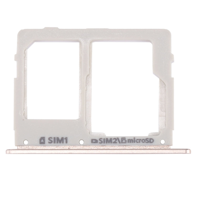 For Galaxy C7 Pro / C7010 & C5 Pro / C5010 SIM Card Tray + SIM / Micro SD Card Tray (Gold) - Other Galaxy Parts by PMc TechLife | Online Shopping South Africa | PMc TechLife | Buy Now Pay Later Mobicred