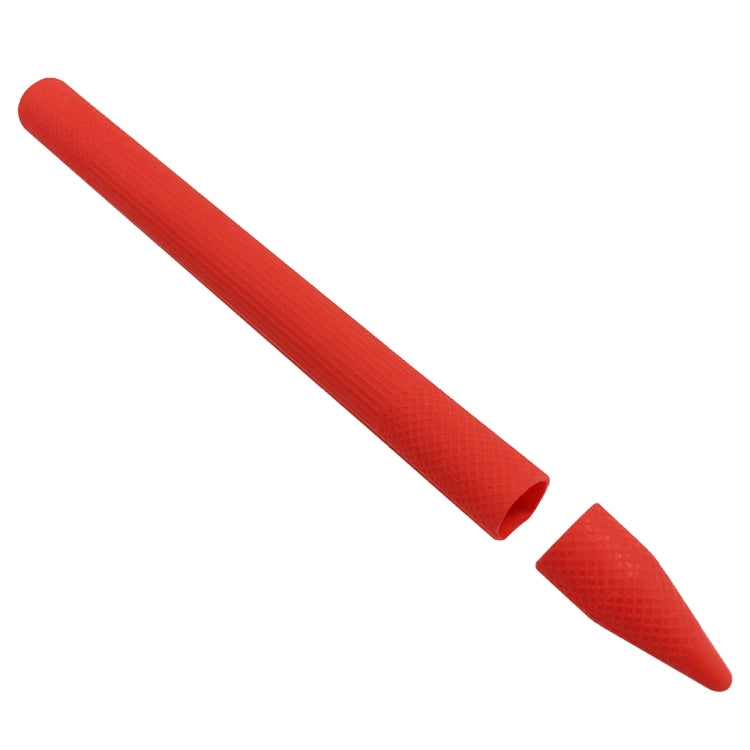 Stylus Pen Silica Gel Protective Case for Microsoft Surface Pro 5 / 6 (Red) - Pencil Accessories by PMC Jewellery | Online Shopping South Africa | PMC Jewellery | Buy Now Pay Later Mobicred