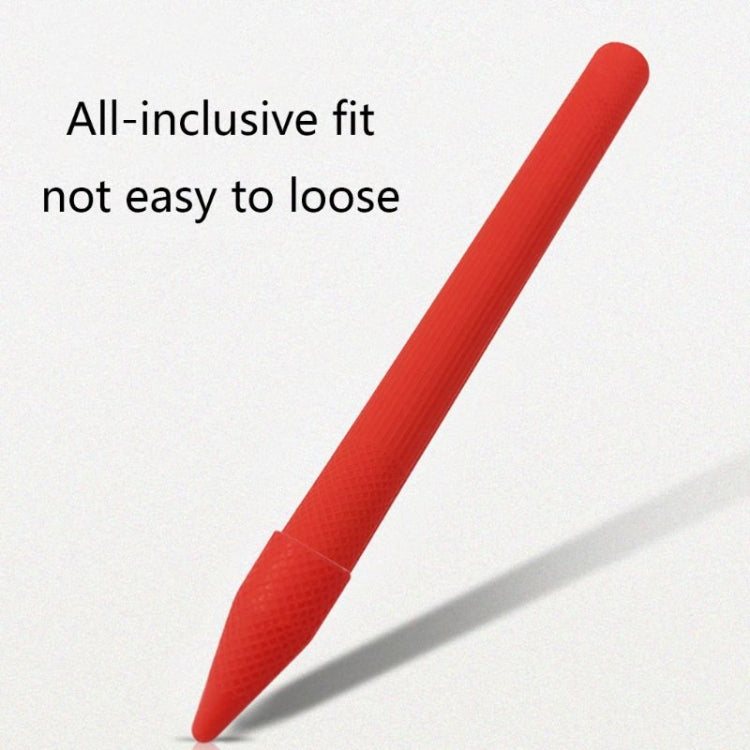 Stylus Pen Silica Gel Protective Case for Microsoft Surface Pro 5 / 6 (Red) - Pencil Accessories by PMC Jewellery | Online Shopping South Africa | PMC Jewellery | Buy Now Pay Later Mobicred