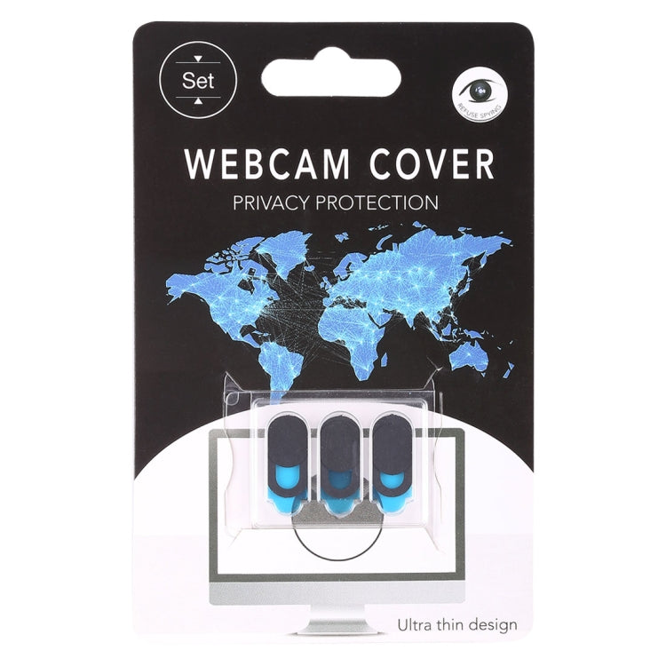 3 PCS Universal Ultra-thin Design WebCam Cover Shutter Slider Camera Cover, For Laptop, iPad, PC, Tablet, Cell Phones - Other by PMC TechLife | Online Shopping South Africa | PMC TechLife | Buy Now Pay Later Mobicred
