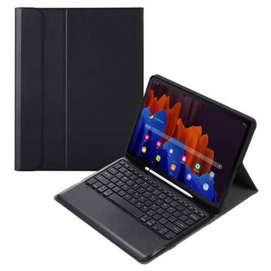 A970B Detachable Bluetooth Keyboard Ultrathin Horizontal Flip Leather Tablet Case with Pen Slot for Samsung Galaxy Tab S7 FE T730 / T736 / S7+ T970 / T975 / T976(Black) - Samsung Keyboard by PMC Jewellery | Online Shopping South Africa | PMC Jewellery