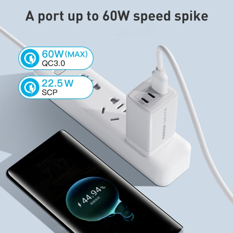 MOMAX UM30 PD 67W Fast Charger Power Adapter, CN Plug(Black) - free shipping - PMC TechLife - Order now!