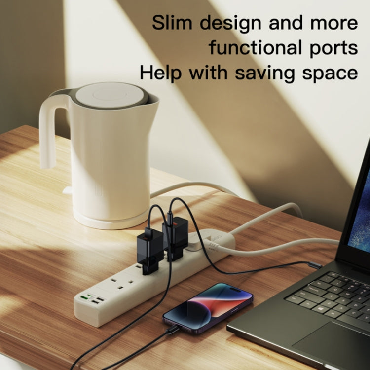 Yesido MC23 3m Home High Power Fast Charging Socket, UK Plug - Extension Socket by Yesido | Online Shopping South Africa | PMC Jewellery | Buy Now Pay Later Mobicred