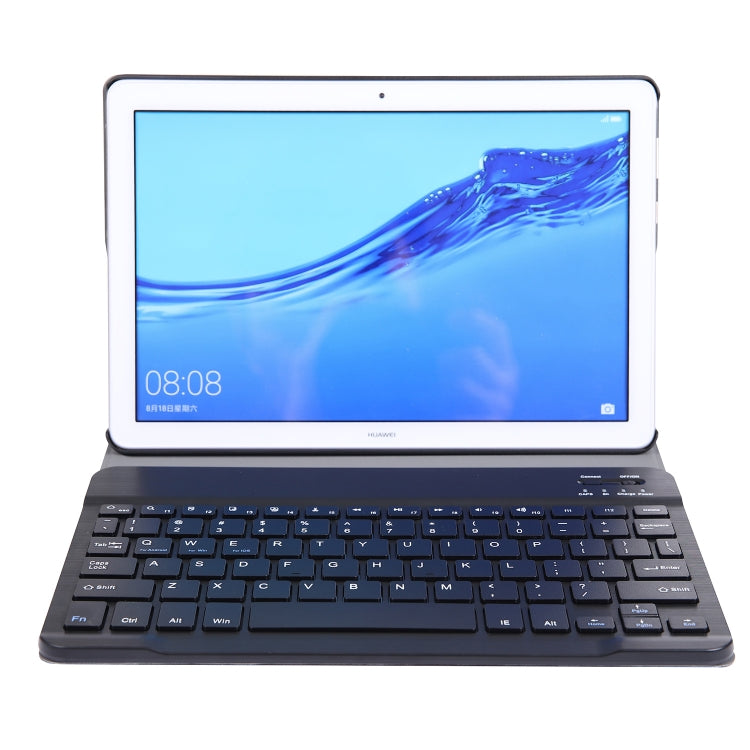 ABS Ultra-thin Split Bluetooth Keyboard Tablet Case for Huawei M5 / C5 10.1 inch, with Bracket Function(Black) - Huawei Keyboard by PMC Jewellery | Online Shopping South Africa | PMC Jewellery