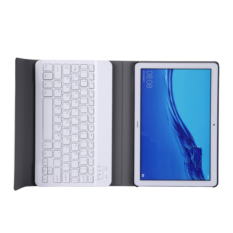 ABS Ultra-thin Split Bluetooth Keyboard Tablet Case for Huawei M5 / C5 10.1 inch, with Bracket Function(Gold) - Huawei Keyboard by PMC TechLife | Online Shopping South Africa | PMC TechLife