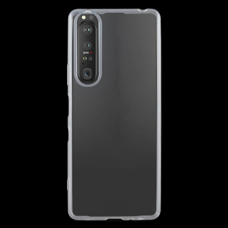 For Sony Xperia 1 III 0.75mm Ultra-thin Transparent TPU Soft Protective Case (Transparent) - Sony Cases by PMC Jewellery | Online Shopping South Africa | PMC Jewellery