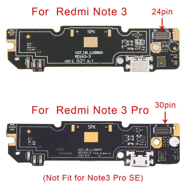 Keypad Board & Charging Port Flex Cable  for Xiaomi Redmi Note 3(Dual Network Version) - Tail Connector by PMc TechLife | Online Shopping South Africa | PMc TechLife | Buy Now Pay Later Mobicred