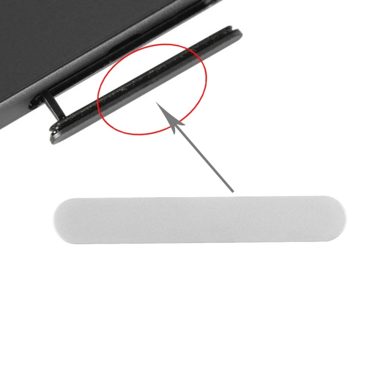 Compact Card Slot Port Dust Plug for Sony Xperia Z5(Silver) - Dust Plug by PMc TechLife | Online Shopping South Africa | PMc TechLife | Buy Now Pay Later Mobicred