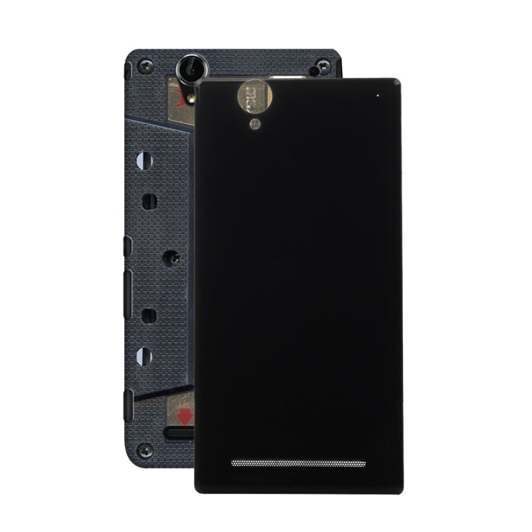 Ultra Back Battery Cover for Sony Xperia T2 (Black) - Back Cover by PMC TechLife | Online Shopping South Africa | PMC TechLife | Buy Now Pay Later Mobicred