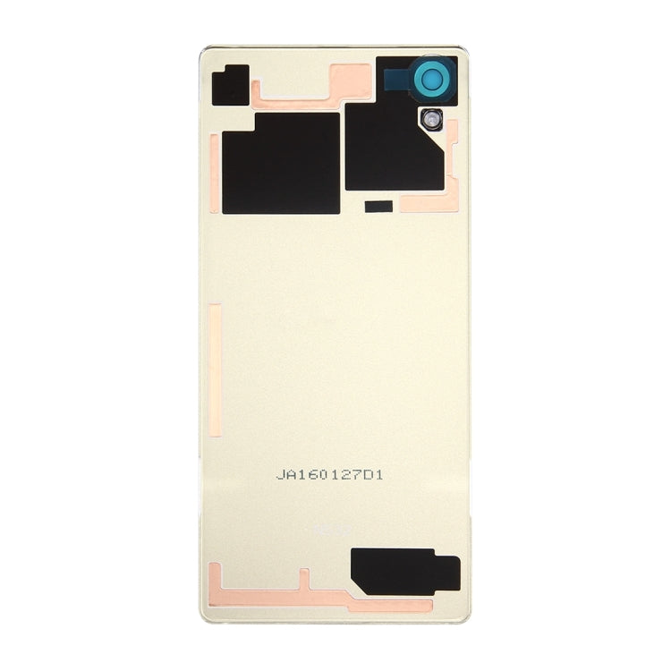 Back Battery Cover for Sony Xperia X (Lime Gold) - Back Cover by PMC TechLife | Online Shopping South Africa | PMC TechLife | Buy Now Pay Later Mobicred