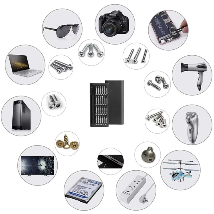 25 in 1 Screwdriver Set Magnetic Repair Tools, Plastic Handle - free shipping - PMC TechLife - Order now!