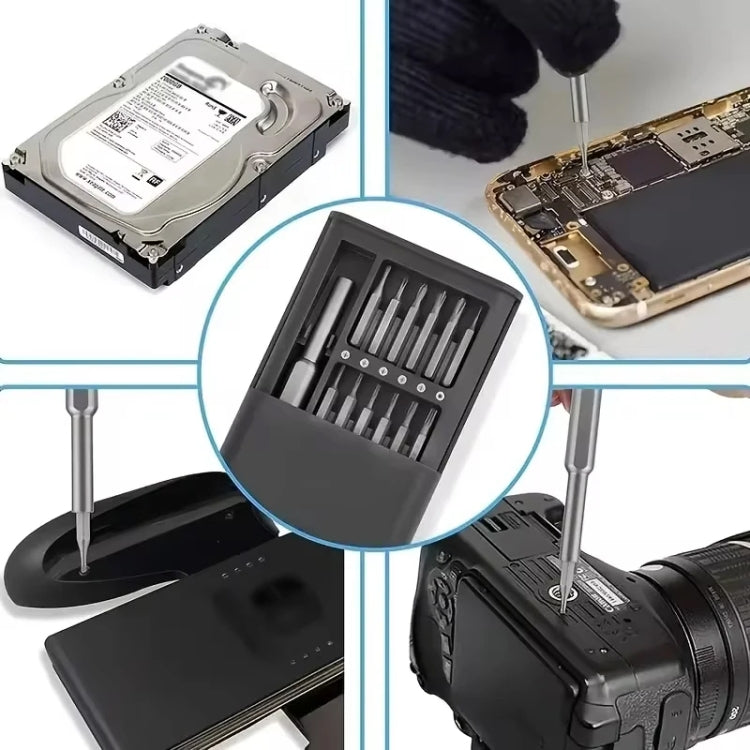 25 in 1 Screwdriver Set Magnetic Repair Tools, Plastic Handle - free shipping - PMC TechLife - Order now!