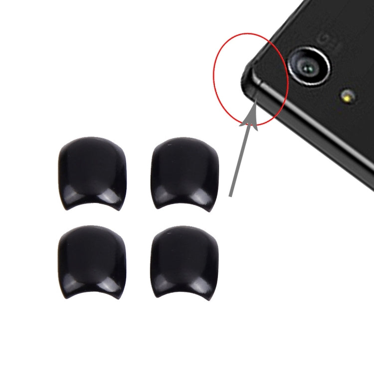 4 PCS for Sony Xperia Z5 Premium Front Bezel Edge(Black) - Others by PMc TechLife | Online Shopping South Africa | PMc TechLife | Buy Now Pay Later Mobicred