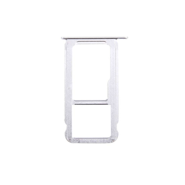 For Huawei P9 Nano SIM + Micro SD / Nano SIM Card Tray(Silver) - Card Socket by PMc TechLife | Online Shopping South Africa | PMc TechLife | Buy Now Pay Later Mobicred