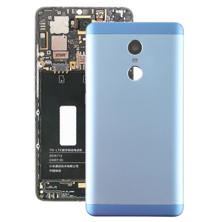 Back Cover for Xiaomi Redmi Note 4X(Blue) - Back Cover by PMC TechLife | Online Shopping South Africa | PMC TechLife | Buy Now Pay Later Mobicred