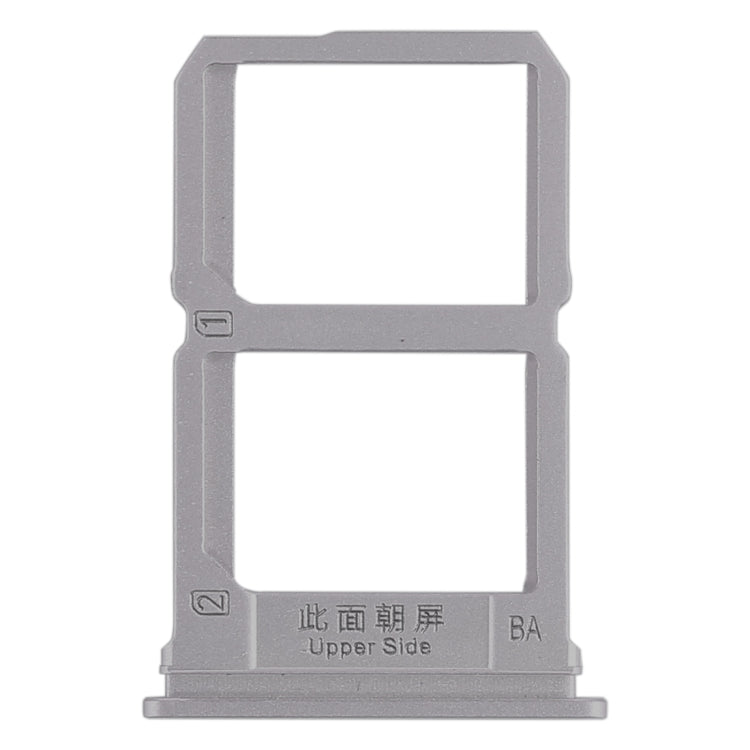 For Vivo X9 2 x SIM Card Tray (Grey) - Card Socket by PMc TechLife | Online Shopping South Africa | PMc TechLife | Buy Now Pay Later Mobicred
