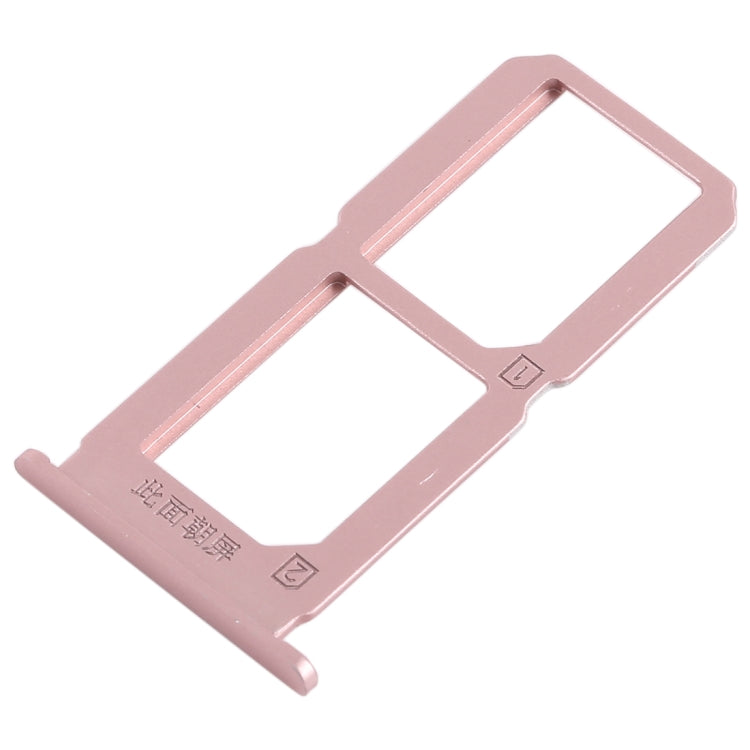 For Vivo X7 2 x SIM Card Tray (Rose Gold) - Card Tray by PMc TechLife | Online Shopping South Africa | PMc TechLife | Buy Now Pay Later Mobicred