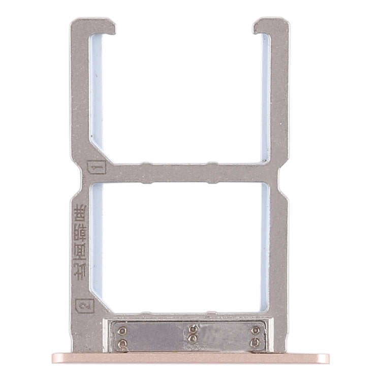 For Vivo X6S 2 x SIM Card Tray (Gold) - Card Socket by PMc TechLife | Online Shopping South Africa | PMc TechLife | Buy Now Pay Later Mobicred