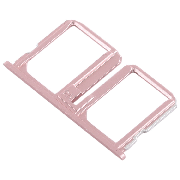 For Vivo Xplay5 2 x SIM Card Tray (Rose Gold) - Card Socket by PMc TechLife | Online Shopping South Africa | PMc TechLife | Buy Now Pay Later Mobicred