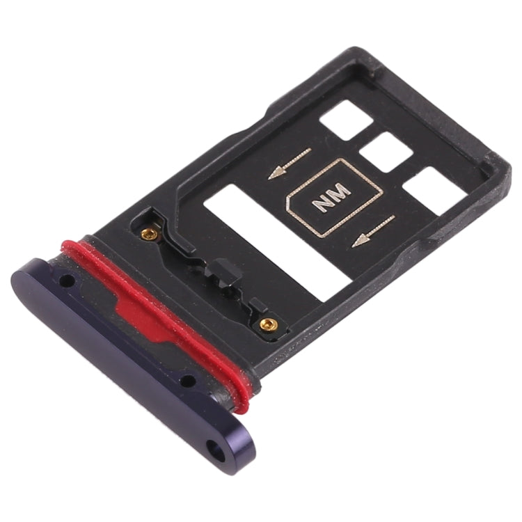 2 x SIM Card Tray for Huawei Mate 20 Pro (Purple) - Card Socket by PMC TechLife | Online Shopping South Africa | PMC TechLife