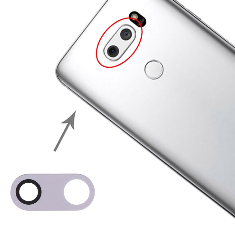 10 PCS Back Camera Lens for LG V30 H930 H933 (Silver) - free shipping - PMC TechLife - Order now!