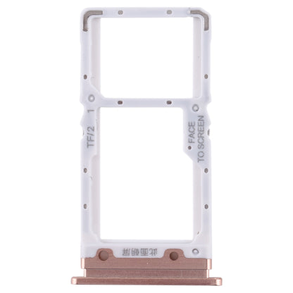 SIM Card Tray + SIM Card Tray / Micro SD Card Tray for Xiaomi Mi CC9 (Gold) - Card Tray by PMC Jewellery | Online Shopping South Africa | PMC Jewellery | Buy Now Pay Later Mobicred