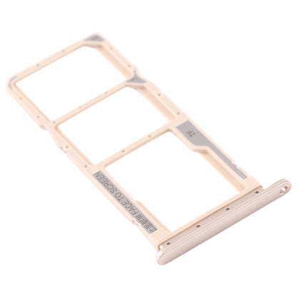 SIM Card Tray + SIM Card Tray + Micro SD Card Tray for Xiaomi Redmi 7A (Gold) - Card Tray by PMC Jewellery | Online Shopping South Africa | PMC Jewellery | Buy Now Pay Later Mobicred