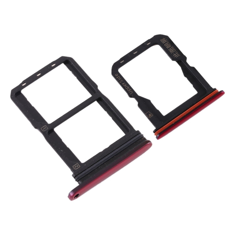 For Vivo S1 Pro SIM Card Tray + SIM Card Tray + Micro SD Card Tray (Red) - Card Tray by PMC TechLife | Online Shopping South Africa | PMC TechLife | Buy Now Pay Later Mobicred