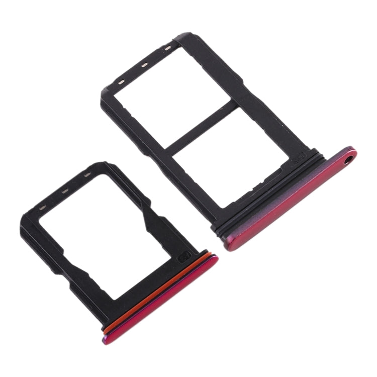 For Vivo S1 Pro SIM Card Tray + SIM Card Tray + Micro SD Card Tray (Red) - Card Tray by PMC TechLife | Online Shopping South Africa | PMC TechLife | Buy Now Pay Later Mobicred