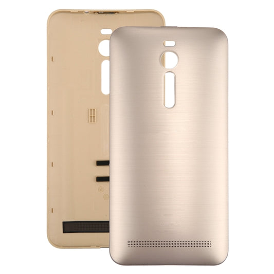 Original Brushed Texture Back Battery Cover for Asus Zenfone 2 / ZE551ML (Gold) - Back Cover by PMC Jewellery | Online Shopping South Africa | PMC Jewellery | Buy Now Pay Later Mobicred