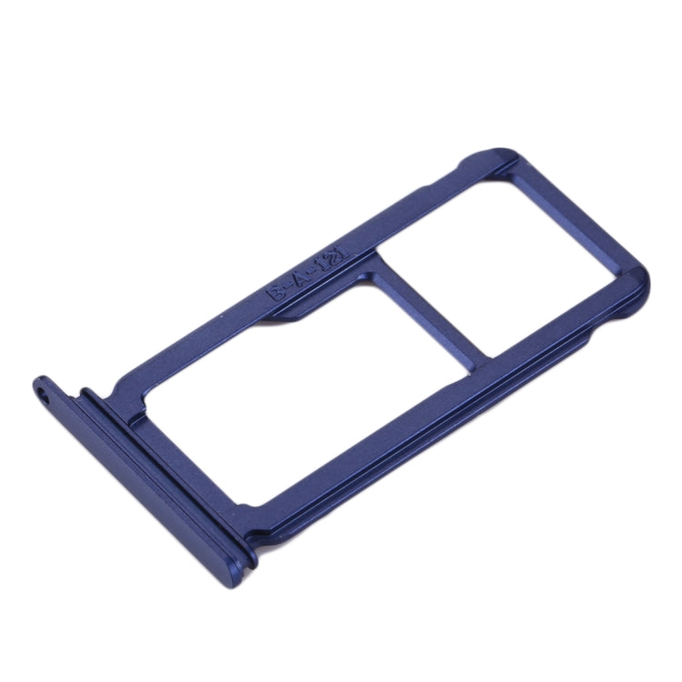 For Huawei P10 Plus SIM Card Tray & SIM / Micro SD Card Tray(Blue) - Card Socket by PMc TechLife | Online Shopping South Africa | PMc TechLife | Buy Now Pay Later Mobicred