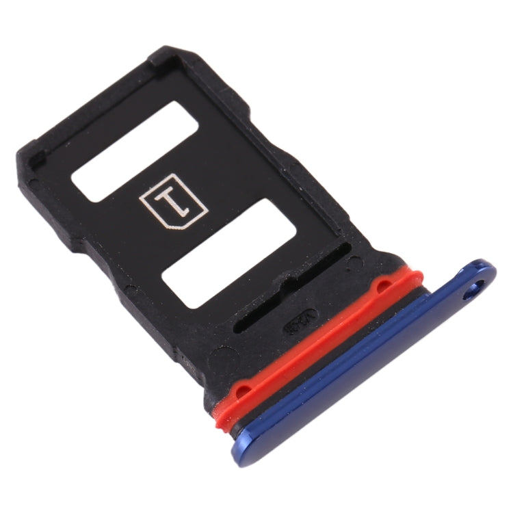 For Vivo iQOO Pro SIM Card Tray + SIM Card Tray (Blue) - Card Socket by PMc TechLife | Online Shopping South Africa | PMc TechLife | Buy Now Pay Later Mobicred