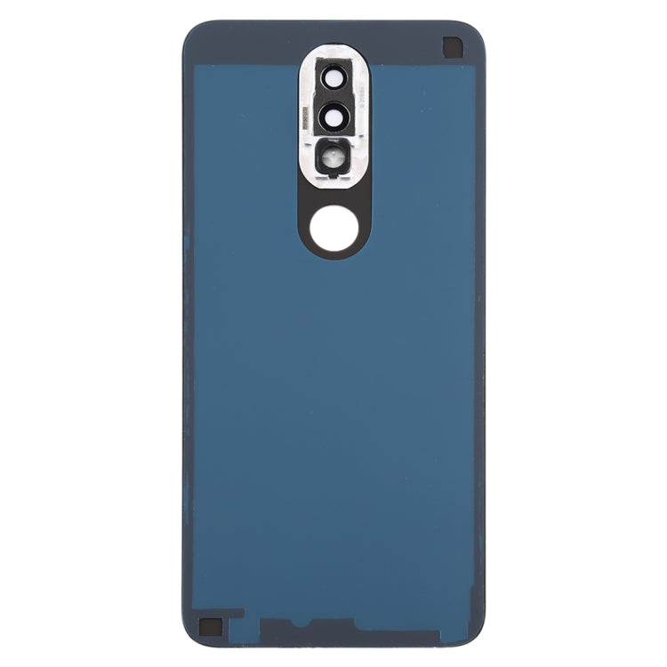 Battery Back Cover with Camera Lens for Nokia X6 (2018) / 6.1 Plus TA-1099 TA-1103(White) - Back Cover by PMC TechLife | Online Shopping South Africa | PMC TechLife | Buy Now Pay Later Mobicred