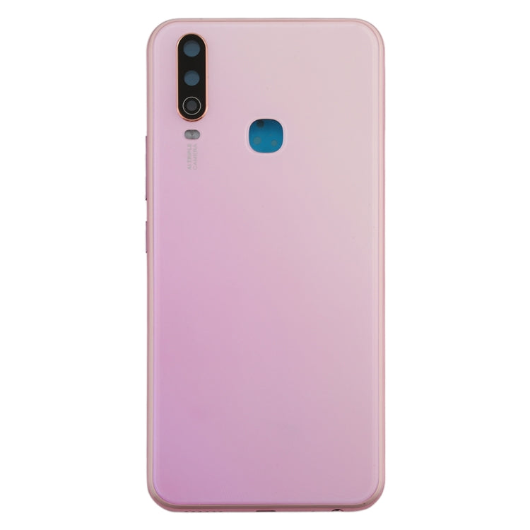 For Vivo Y3 Battery Back Cover with Camera Lens (Pink) - Back Cover by PMC TechLife | Online Shopping South Africa | PMC TechLife | Buy Now Pay Later Mobicred