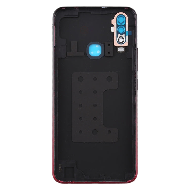 For Vivo Y3 Battery Back Cover with Camera Lens (Red) - Back Cover by PMC TechLife | Online Shopping South Africa | PMC TechLife | Buy Now Pay Later Mobicred