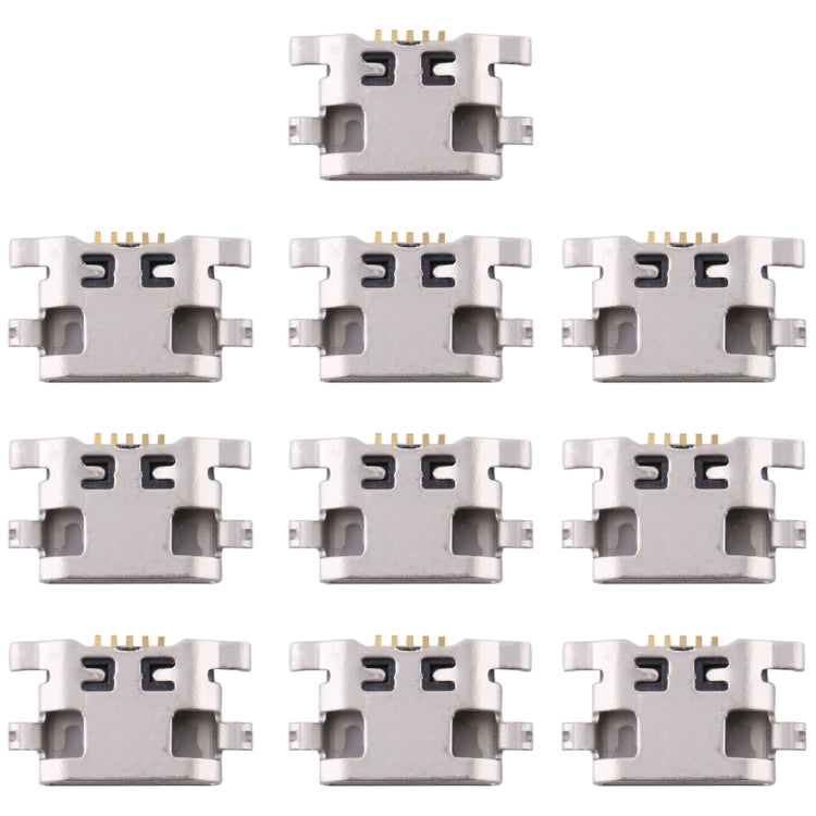 For Meizu V8 10pcs Charging Port Connector - Tail Connector by PMC Jewellery | Online Shopping South Africa | PMC Jewellery | Buy Now Pay Later Mobicred