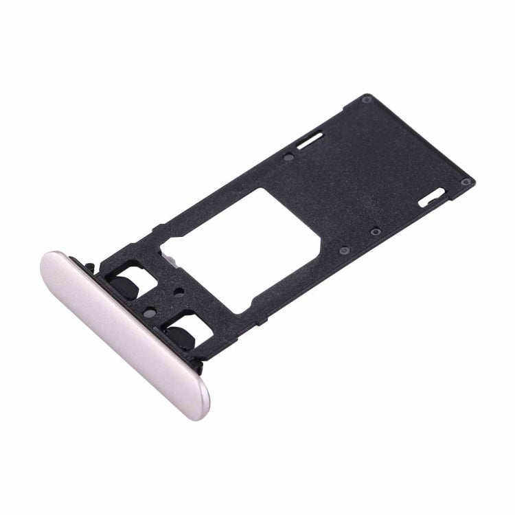 for Sony Xperia XZs (Dual SIM Version) SIM & Micro SD / SIM Card Tray(Silver) - free shipping - PMc TechLife - Order now!