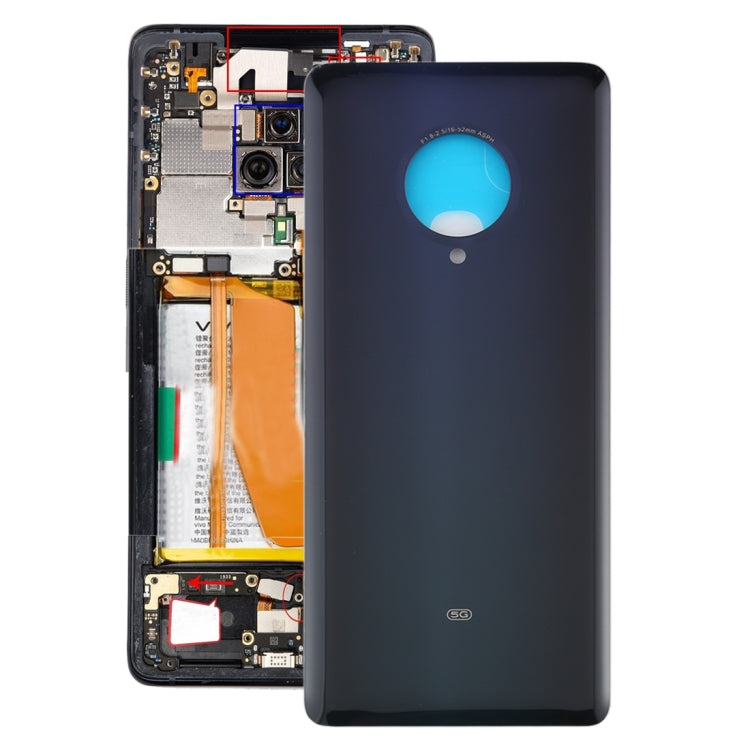 For Vivo NEX 3 5G Battery Back Cover (Black) - Back Cover by PMC TechLife | Online Shopping South Africa | PMC TechLife | Buy Now Pay Later Mobicred