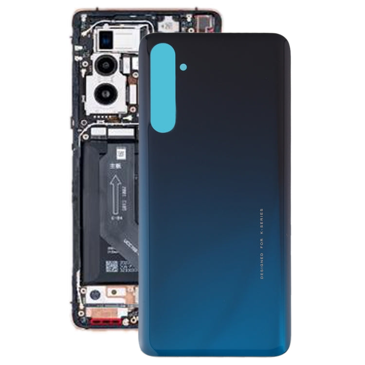 For OPPO K5 Battery Back Cover (Black) - Back Cover by PMC TechLife | Online Shopping South Africa | PMC TechLife | Buy Now Pay Later Mobicred