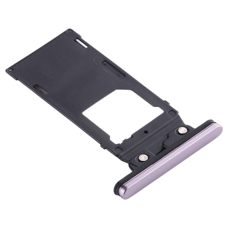 SIM Card Tray + SIM Card Tray + Micro SD Card Tray for Sony Xperia XZ2(Pink) - Card Tray by PMC TechLife | Online Shopping South Africa | PMC TechLife | Buy Now Pay Later Mobicred