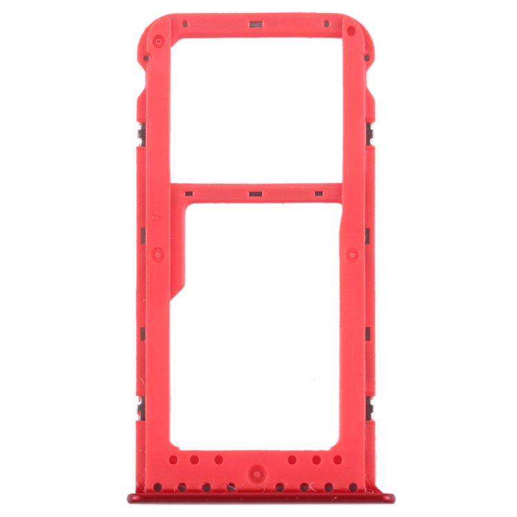 SIM Card Tray + SIM Card Tray / Micro SD Card Tray for Huawei Honor V9 Play (Red) - free shipping - PMc TechLife - Order now!