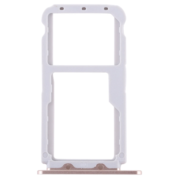 SIM Card Tray + SIM Card Tray / Micro SD Card Tray for Huawei Honor V9 (Gold) - Card Socket by PMc TechLife | Online Shopping South Africa | PMc TechLife | Buy Now Pay Later Mobicred