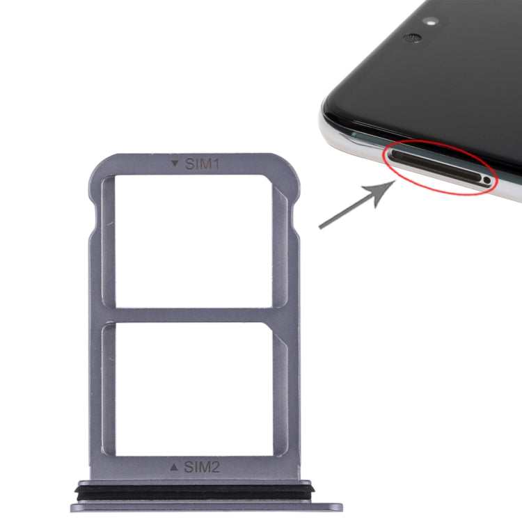 SIM Card Tray + SIM Card Tray for Huawei P20 (Blue) - Card Socket by PMc TechLife | Online Shopping South Africa | PMc TechLife | Buy Now Pay Later Mobicred