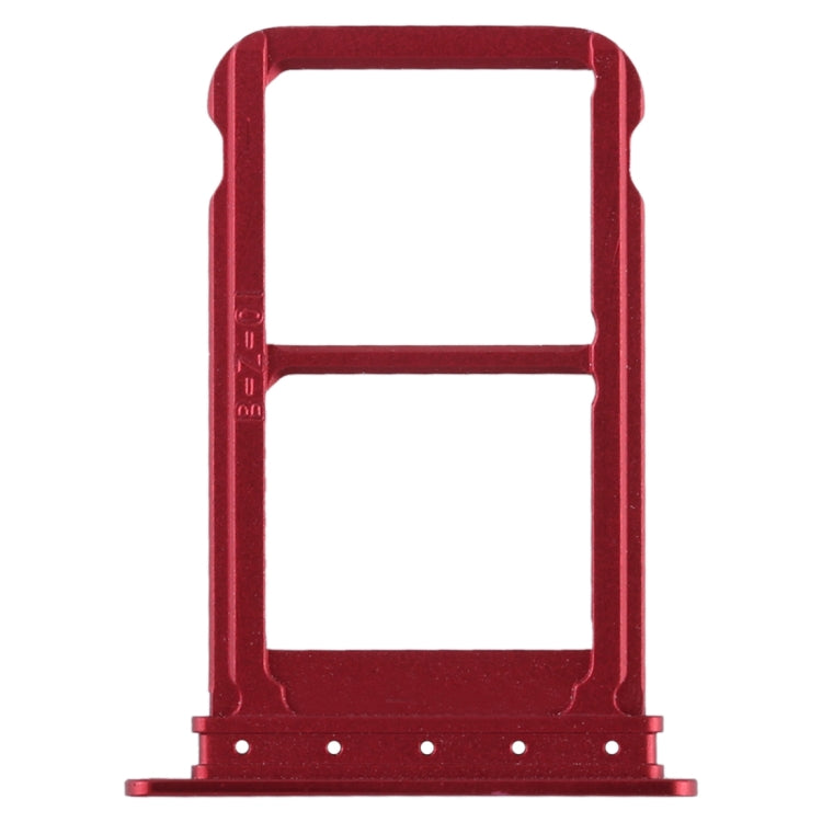 SIM Card Tray + SIM Card Tray for Huawei Mate RS Porsche Design (Red) - Card Socket by PMc TechLife | Online Shopping South Africa | PMc TechLife | Buy Now Pay Later Mobicred