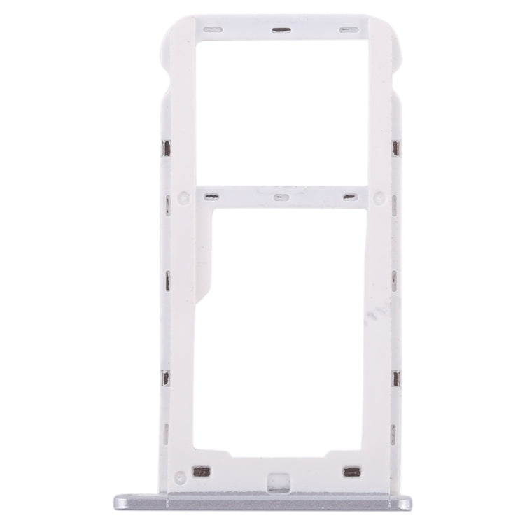 SIM Card Tray + SIM Card Tray / Micro SD Card for Huawei Enjoy 7 (Silver) - free shipping - PMc TechLife - Order now!