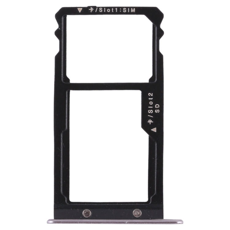 SIM Card Tray + SIM Card Tray / Micro SD Card for Huawei G8 (Grey) - Card Socket by PMc TechLife | Online Shopping South Africa | PMc TechLife | Buy Now Pay Later Mobicred